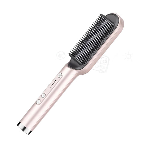 Hair Brush - Professional Straightening Iron with Integrated Comb, Fast Heating, Adjustable Temperature, Anti-Scald Design, Ideal for Home and Salon Use, Available in Multiple Vibrant Colors (piece-1)