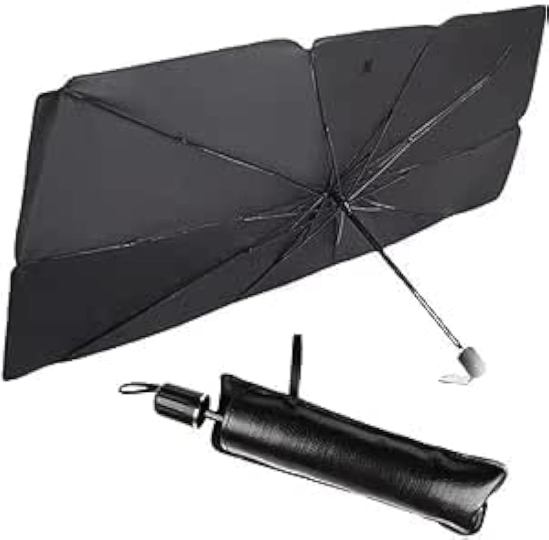 SCIENISH Car Sun Shade for Windshield, Foldable Car Sun Shade for Windshield, Keep Your Vehicle from Damage, Blocks Heat and UV Rays Easy to Use (57 x 31 inches)
