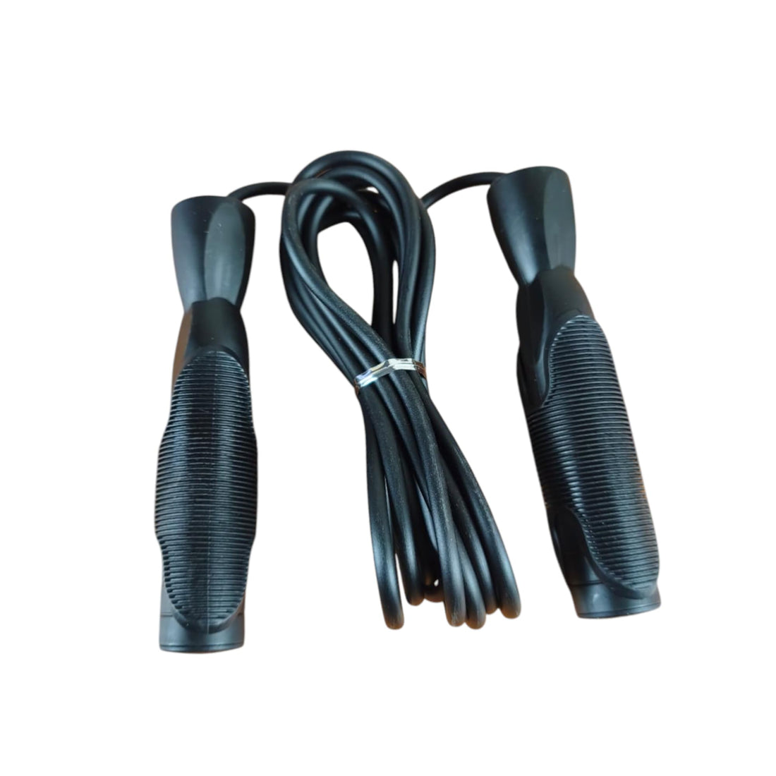MD Stay Fit Jump Rope with Plastic Handles, Fitness Skipping Rope for Exercise and Cardio Training