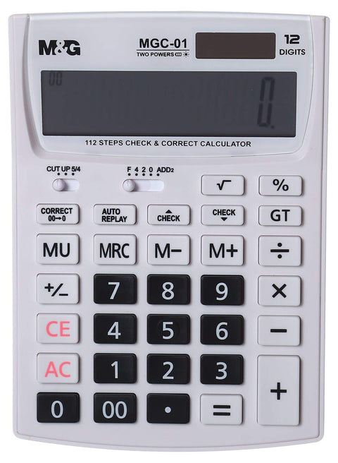 M&G 98759 Digital Calculator - 12 Digits