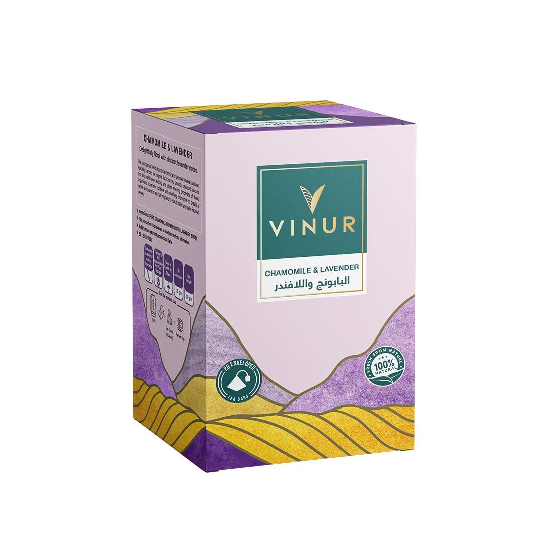 Vinur Chamomile & Lavender 20-Tea Bags
