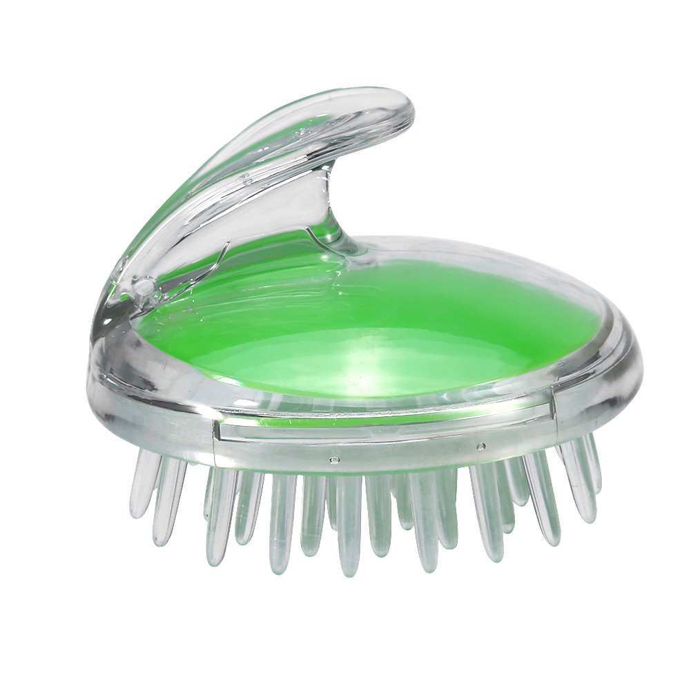 Shampoo Brush, Hair Care Shampoo Hair Scalp Massager Shower Brush Deep Cleaning Hair Washing Massage Comb Beauty Tool for Men Women, Kids and Pet (Light Green)