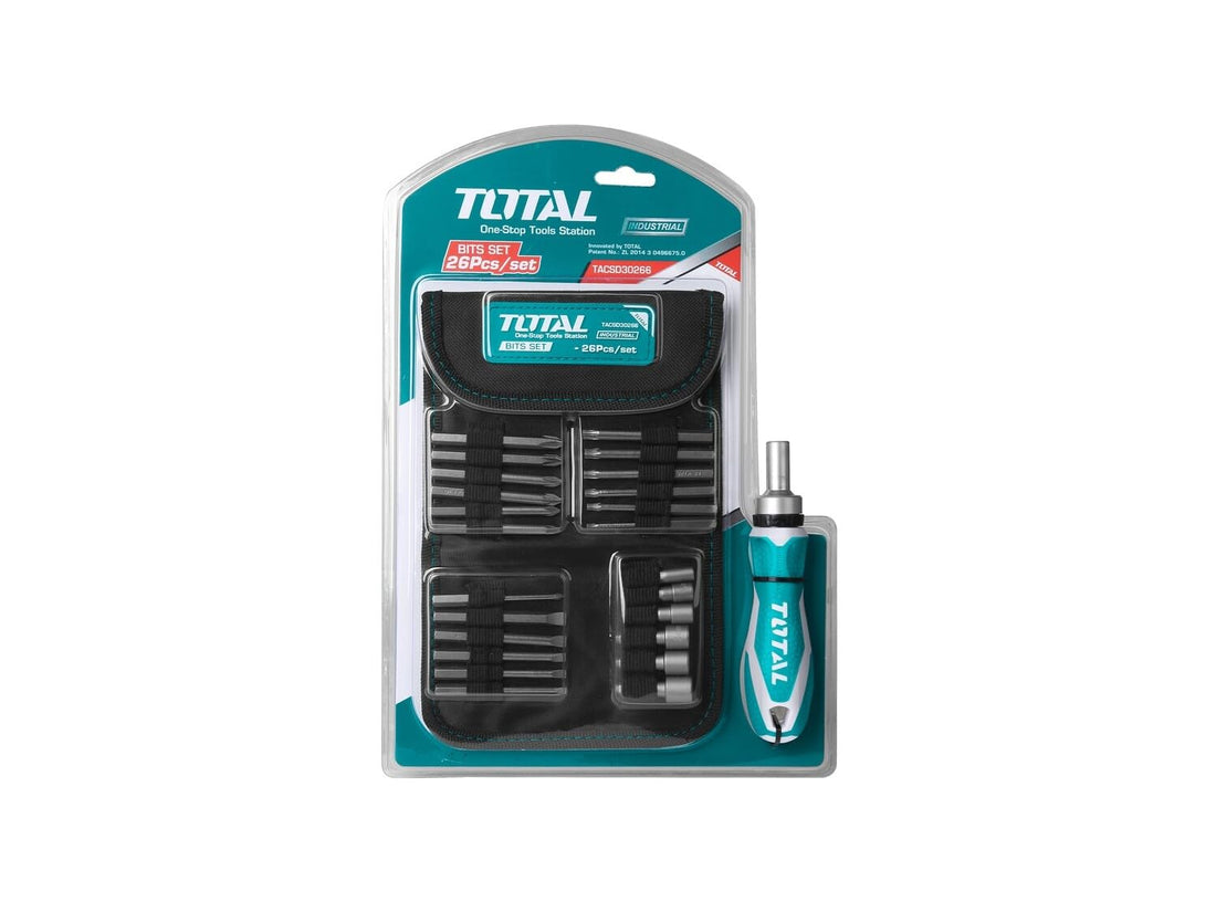 Total Tools TACSD30266 26-Piece System Screwdriver Set