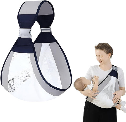 Baby Sling - Adjustable Half Wrapped Hip Holder for Newborn to Toddler Up to 45 lbs, Labor-Saving Design, Lightweight and Comfortable for Parents