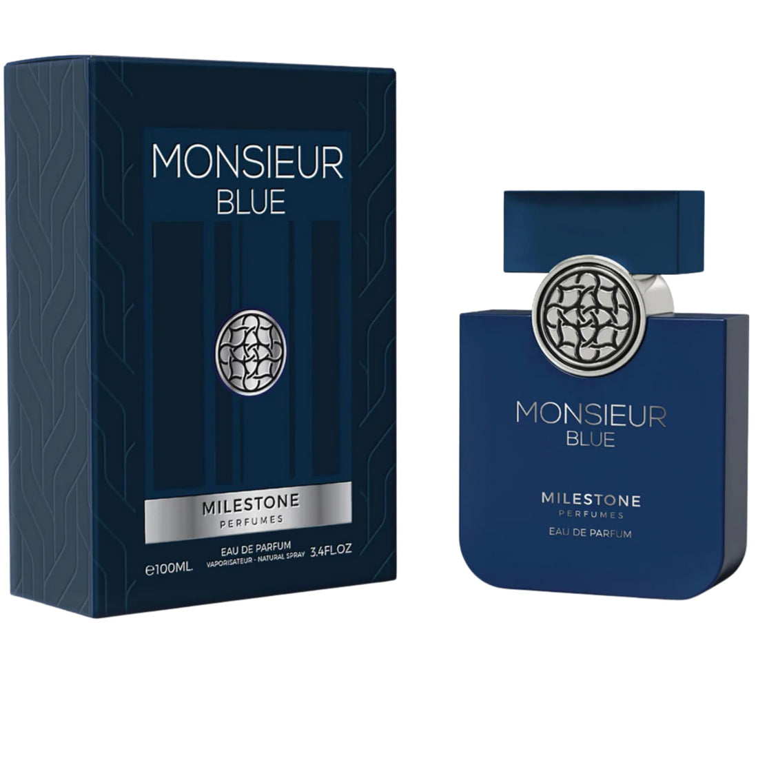 Milestone Monsieur Blue Eau De Parfum For Men 100ml