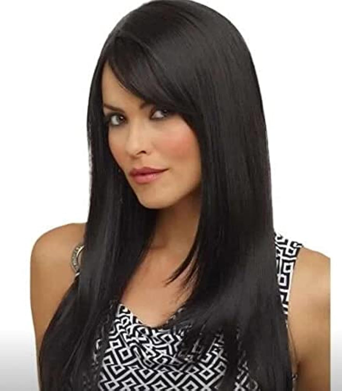 ECIF Long Black Wigs For Women