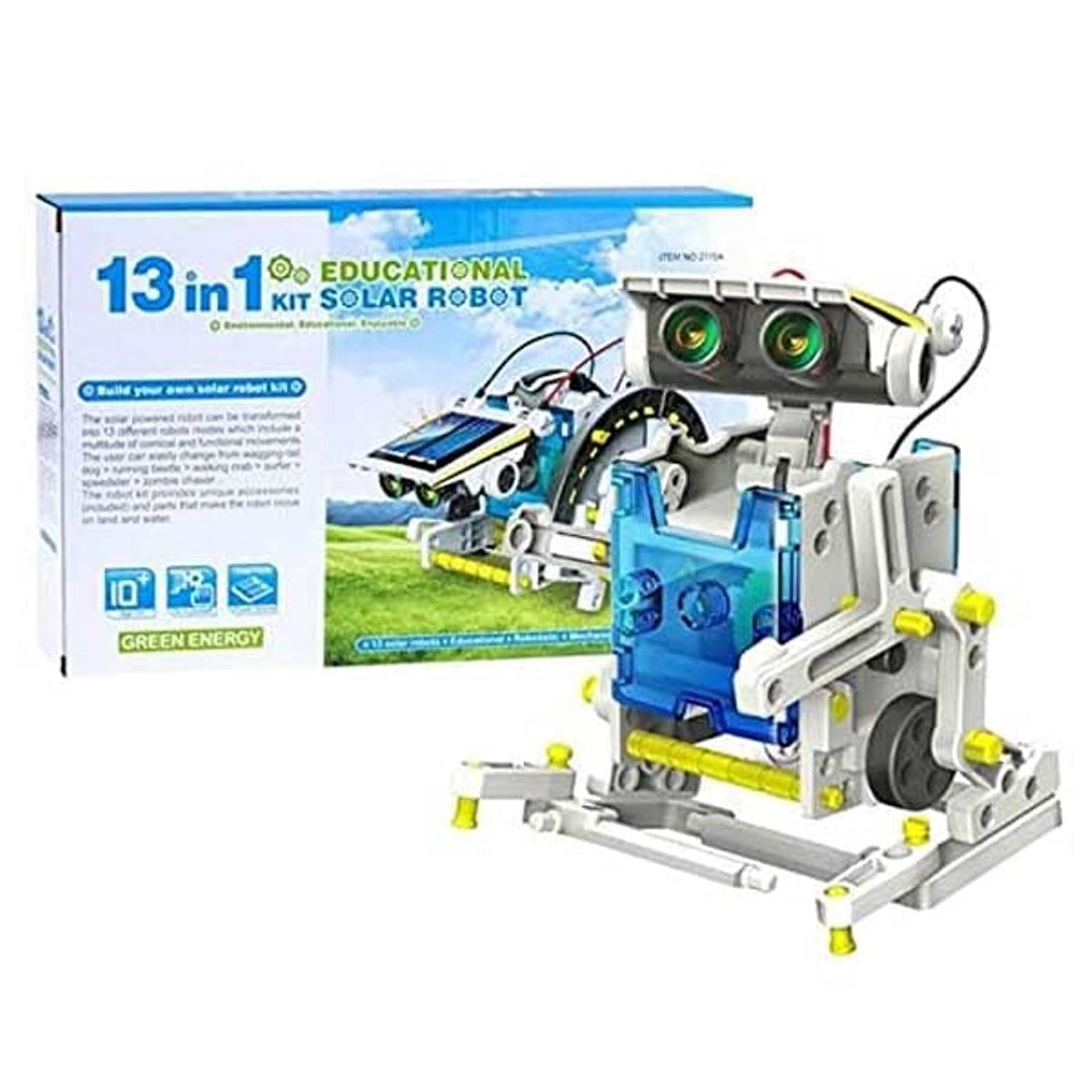 Kids Solar 14 In 1 Educational Solar Robot Kit