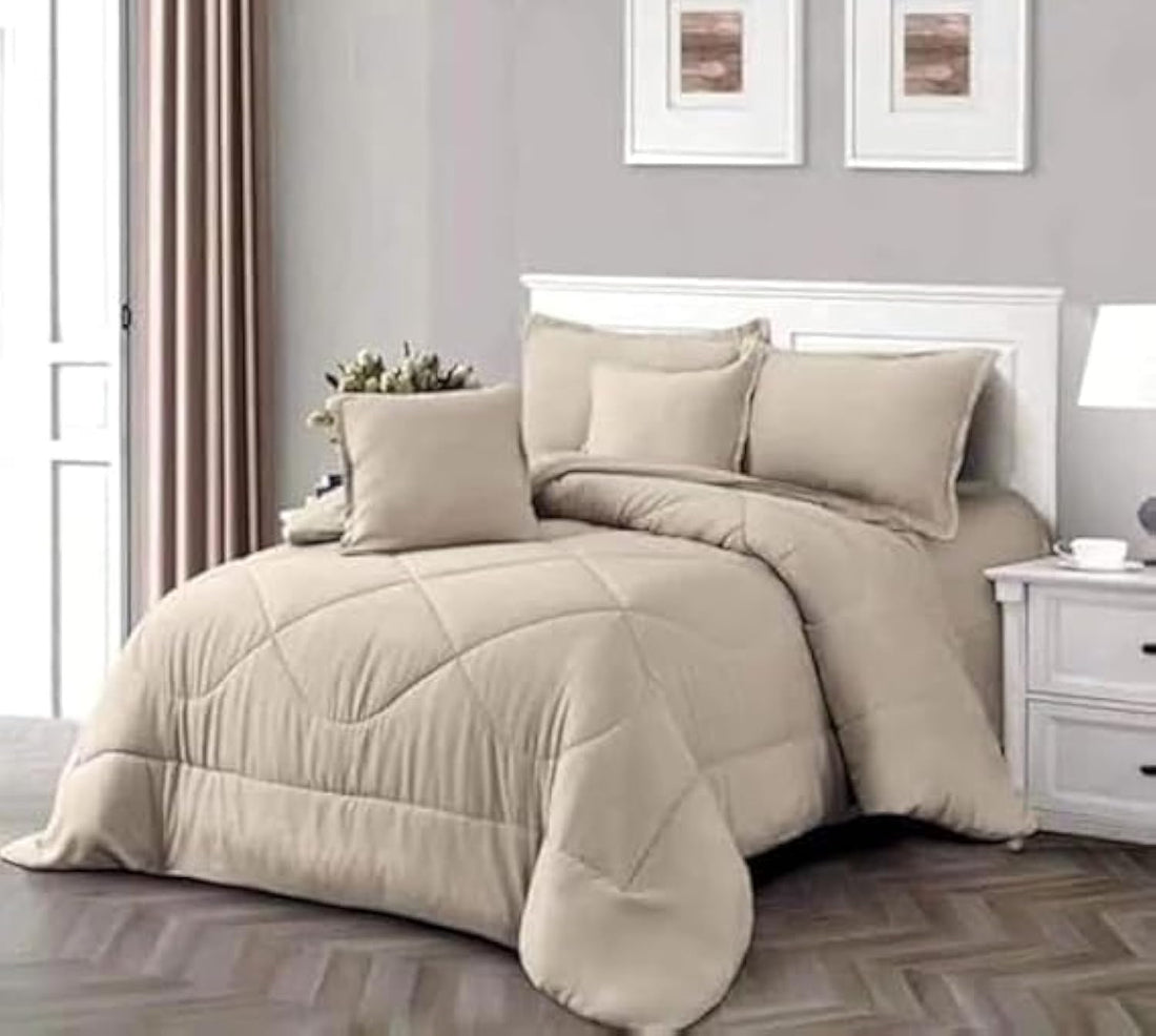 Snooze, plain winter quilt, 220 * 240 cm, Light Beige