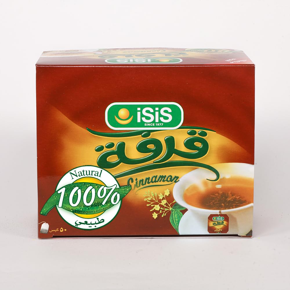 iSiS Natural Cinnamon Herbal Tea – 50 Envelopes