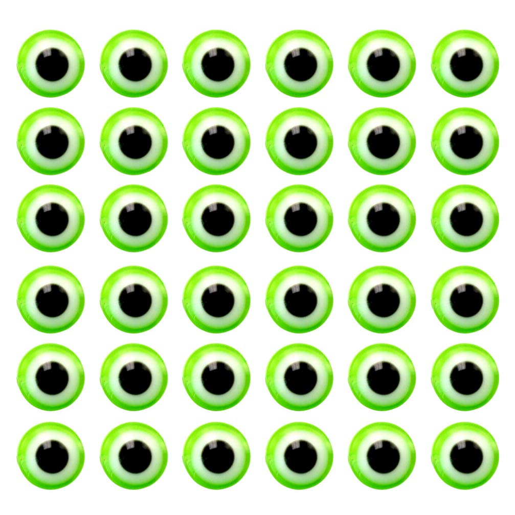 ABOOFAN 100pcs Evil Eye Decor Craft Beads Resin Charms Evil Eye Beads Scrapbook Kit Resin Kit Halloween Decor Evil Eye Jewellery Animal Amulet Beads Bead Charms Decorative Beads Necklace