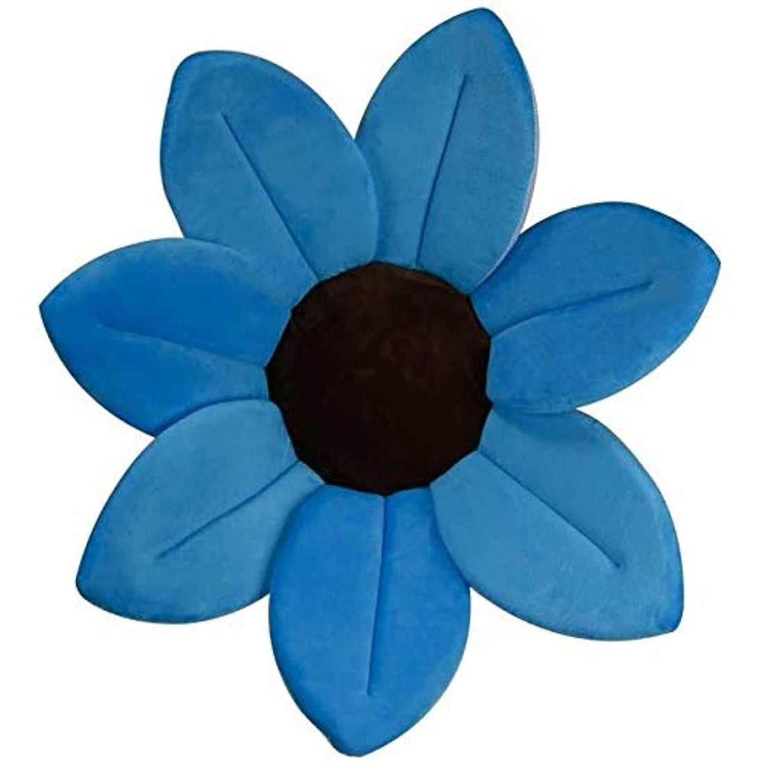 Flower Sponge Net Colourful Blooming Cushions Folding Seat Anti-slip Baby Bath Mat (80x80cm)