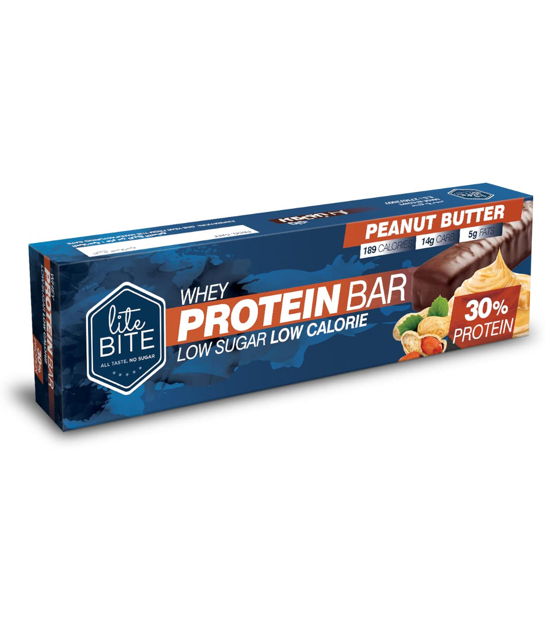 Lite Bite 30% Whey Protein Bar - Peanut Butter - 70 g