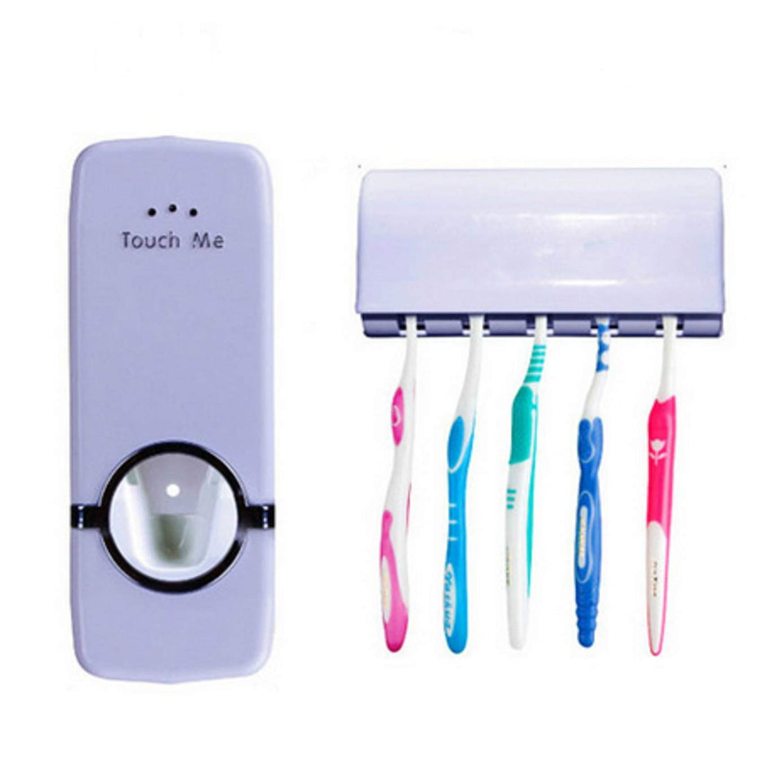 Kidcia Auto Squeezing Toothpaste Dispenser -Purple