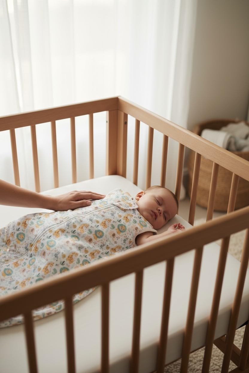 Jungle Themed Padded Cotton Sleeping Sack for Baby, Multicolor