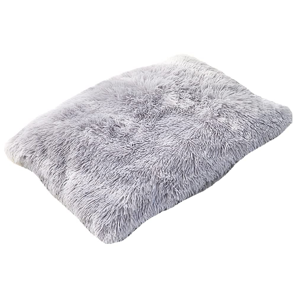 Dog Bed Cat Bed, House Soft Pet Dog Beds Matte Warm Sofa Pets Pillow Mattress for Small Medium Large Dog Cats,Gray,96cm/64cm