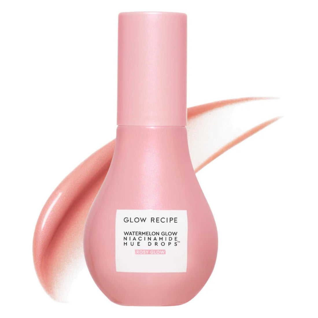 Glow Recipe Hue Drops Tinted Face Serum - Illuminating Glow Drops to Brighten & Hydrate - Skincare Makeup Primer & Liquid Highlighter to Blur Pores for a Radiant, Even Skin Tone - Rosy Glow (15ml)
