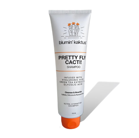 Blumin Kaktus Pretty Fly Cacti Ultra-Hydrating Shampoo with Hyaluronic Acid, Green Tea Extract, 250mL