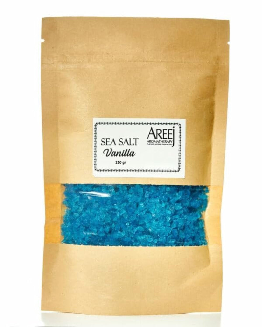 Areej ar 1051 vanilla sea salt, 250 gm