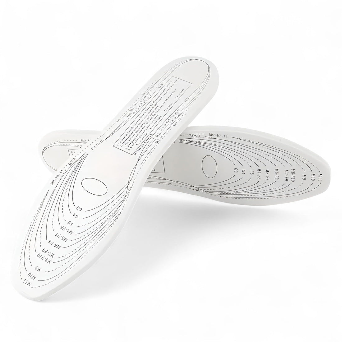 Memory Foam Shoe Inserts Fits All Sizes – Adjustable Comfort Insoles for Men & Women, Memory Foam Insoles for Foot Support and Reduce Joint Pain, Breathable & Anti-Slip