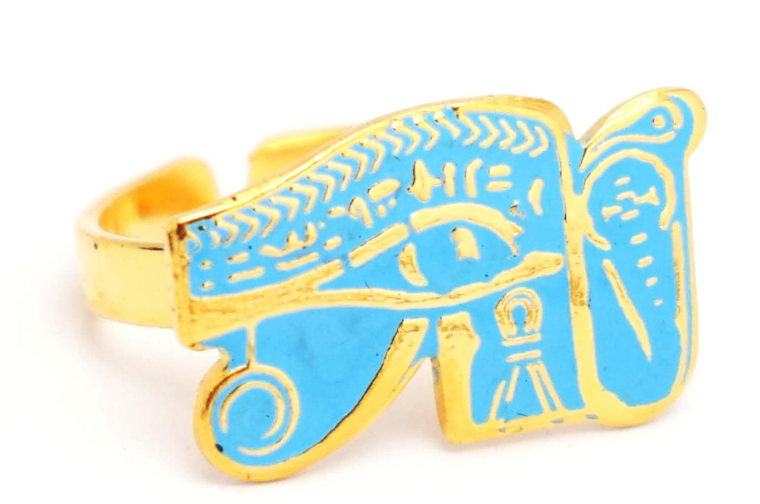 immatgar pharaonic Egyptian Gold platted eye of horus ancient Egyptian souvenirs gifts from Egypt Collectible Pharaohs (Silver Platted 1)