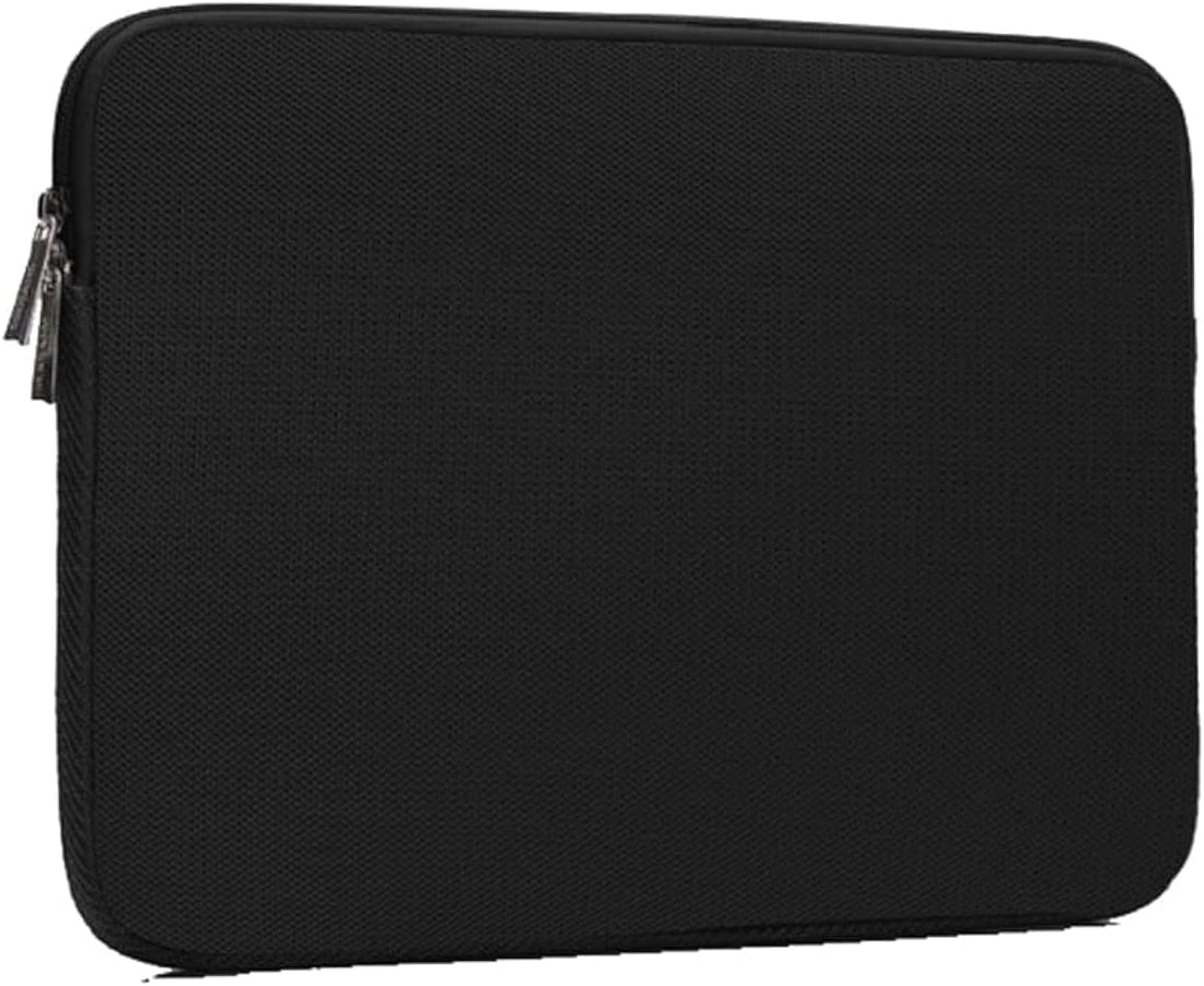 15.6 Inch Laptop Sleeve Case Fits 15.3 Inch Tablet and MacBook, Shockproof and Water Resistant, Slim Portable Laptop Sleeve with Zipper Pockets, Perfect for Travel and Daily Use (Black)