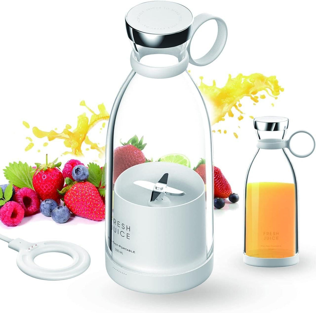 KATKIT STORE Portable Blender Smoothie Blender Multifunctional Mini Blender with USB Rechargeable for Baby Feeding Travel Office Gym