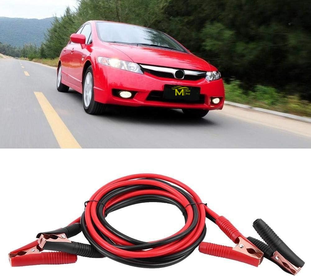 800Amp Battery Jumper Cables - Heavy Duty Automotive Electrical Starter Cables, Red and Black, Reliable Jump Leads for Efficient Charging and Battery Failure Solutions