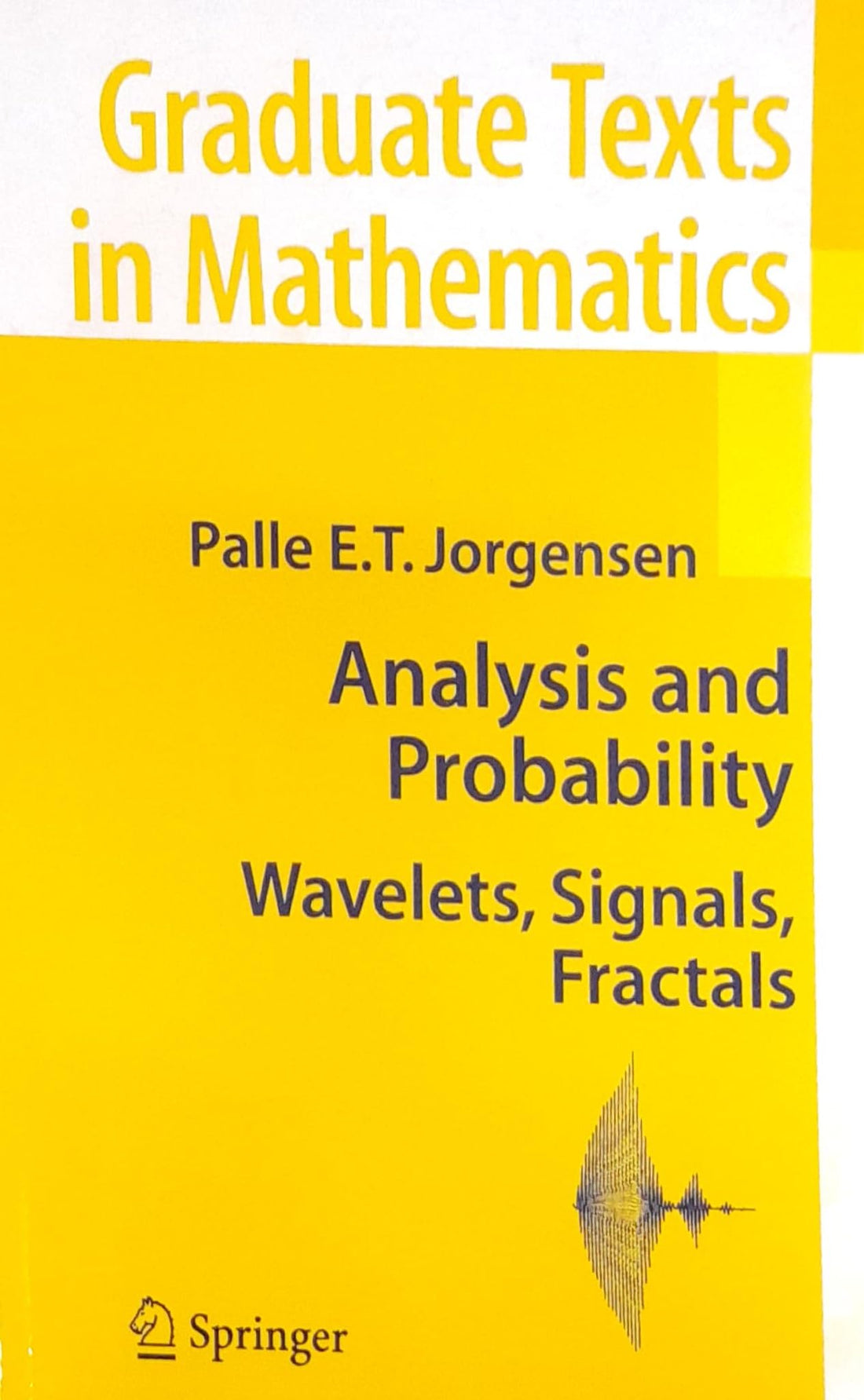 Springer Analysis and Probability: Wavelets, Signals, Fractals (PB) - india
