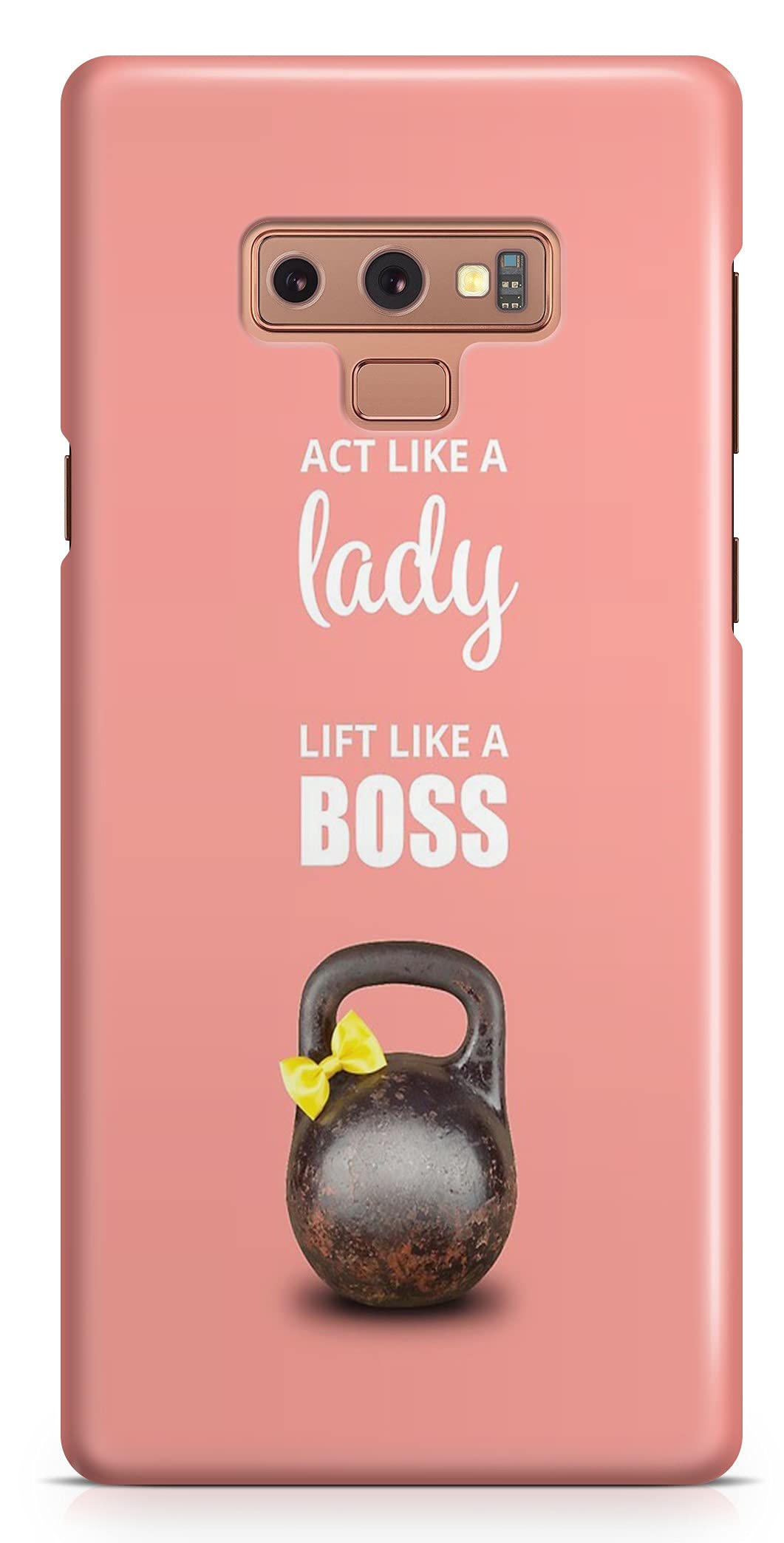 Act Like A Boss Back Cover for Samsung Note 9 - Pink
