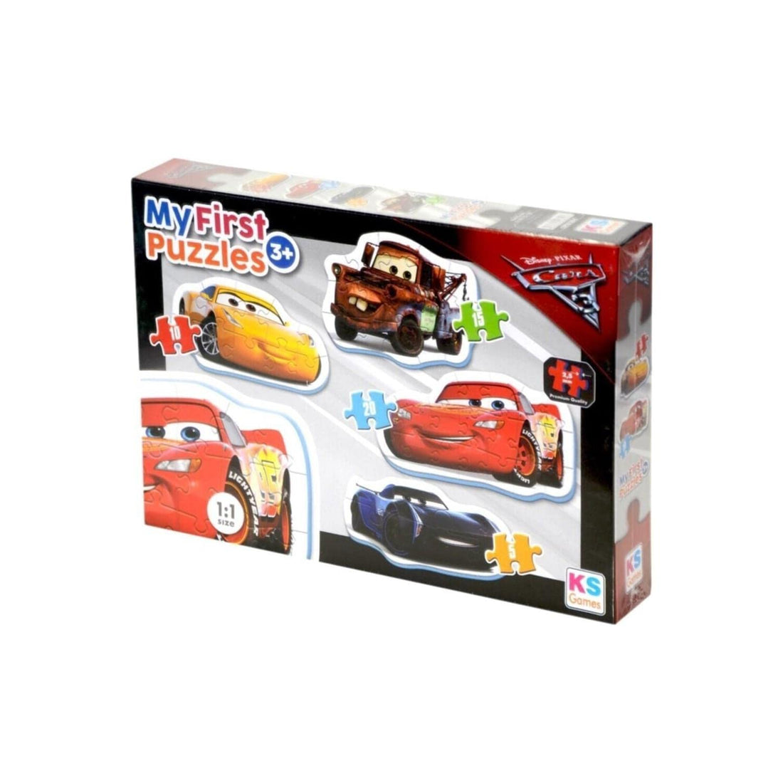 KS Games - Cars 3 4 in 1 My First Puzzles 50 Pieces - CR10304