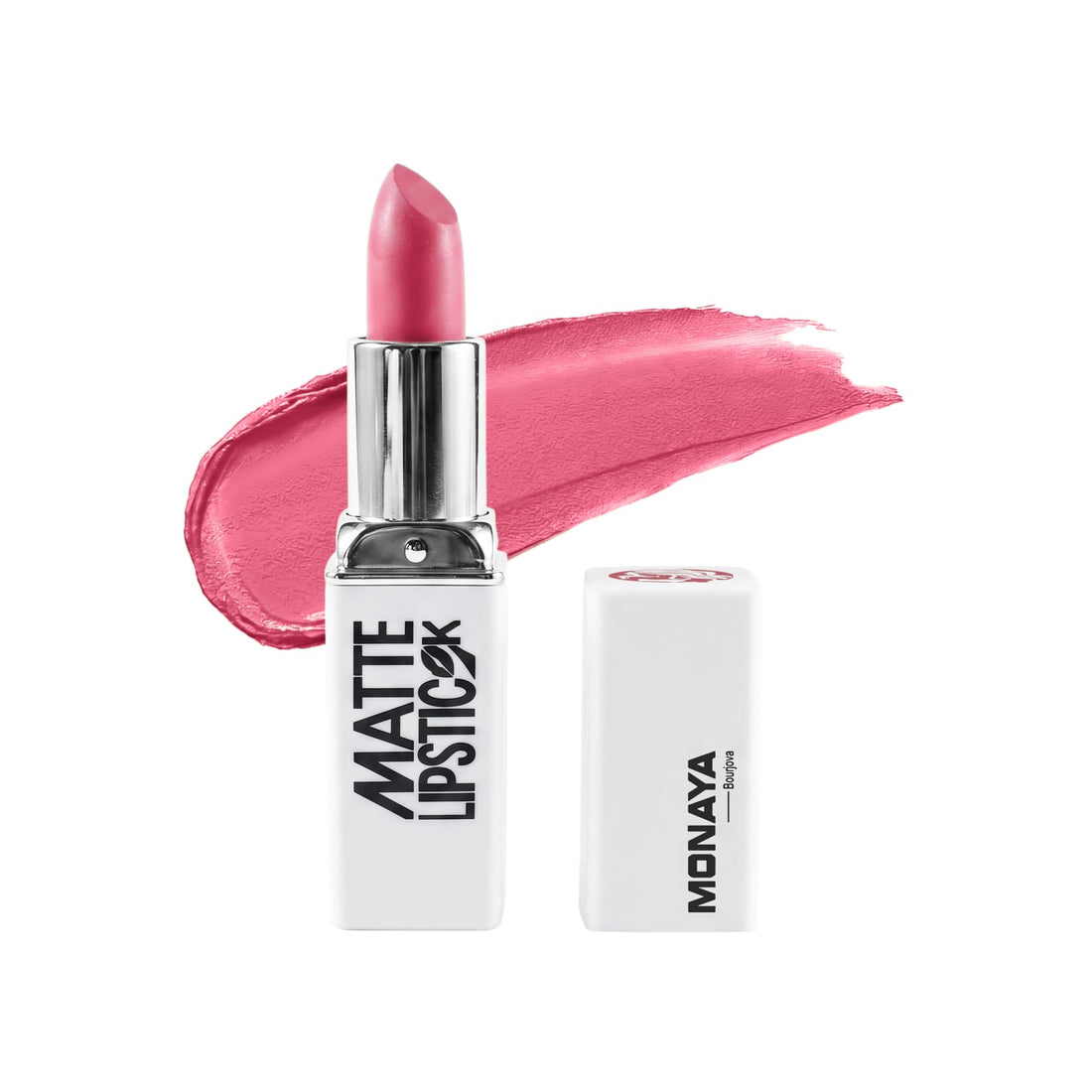 Monaya L024 Matte Lipstick | High Pigment Long-Lasting Matte Lip Color | Smooth Lightweight Non-Drying Velvet Finish Lipstick (L106)