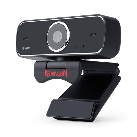Redragon GW600 FOBOS [720P] Webcam with Built-in Dual Microphone 360-Degree Rotation - 2.0 USB Skype Computer Web Camera