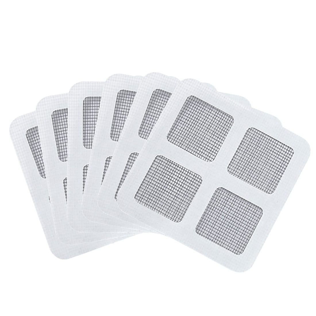 Arabest 6 PCS Fix Net Window Home Adhesive Stickers Anti Mosquito Fly Bug Insect Repair Screen Wall Patch Stickers Mesh Window Screen (10CM/4 PATCH)