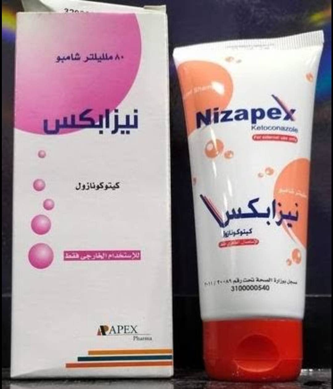 Nizapex Shampoo, 80ml