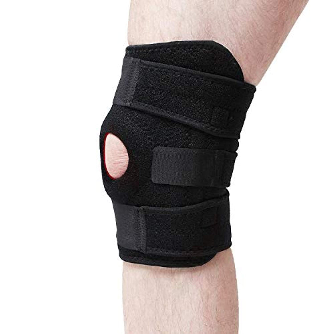 Adjustable Elastic Patella Knee Support Brace Knee Pads Safety Guard Strap