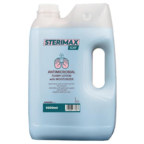 STERIMAX 4L antiseptic creamy hand wash blue