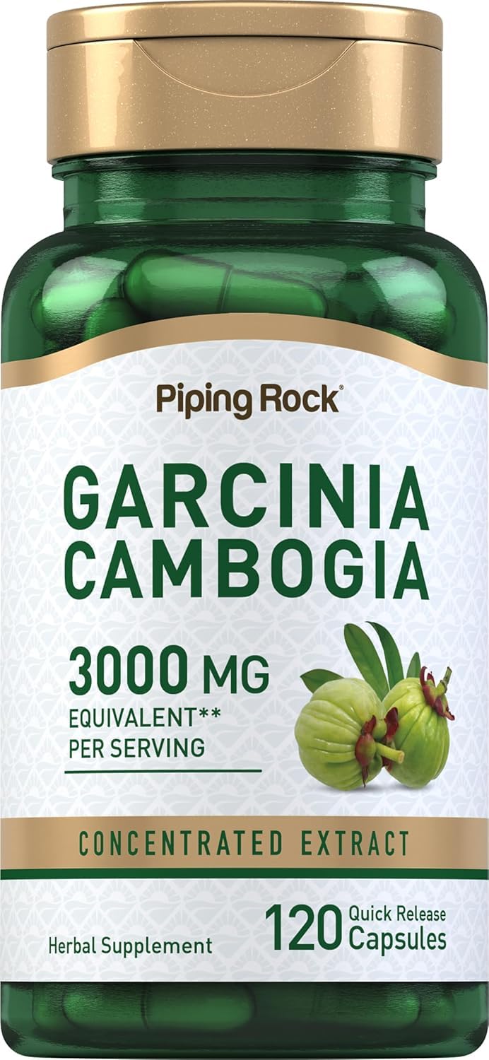 Cambogia Complex | 1000mg | 120 Capsules | Herbal Botanical Extract | Non-GMO & Gluten Free Supplement