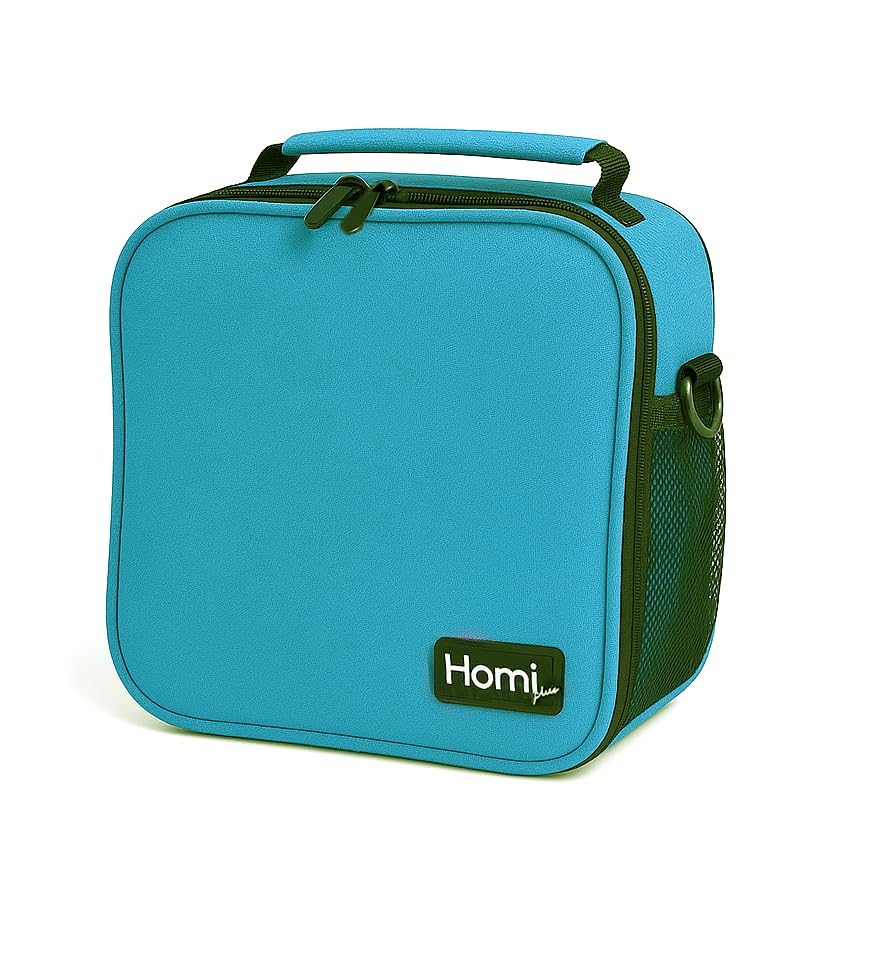 Homi Plus 5.5L Thermal Bag Insulated with Handy Side Mesh Pocket for Extra Convenience - Turquoise