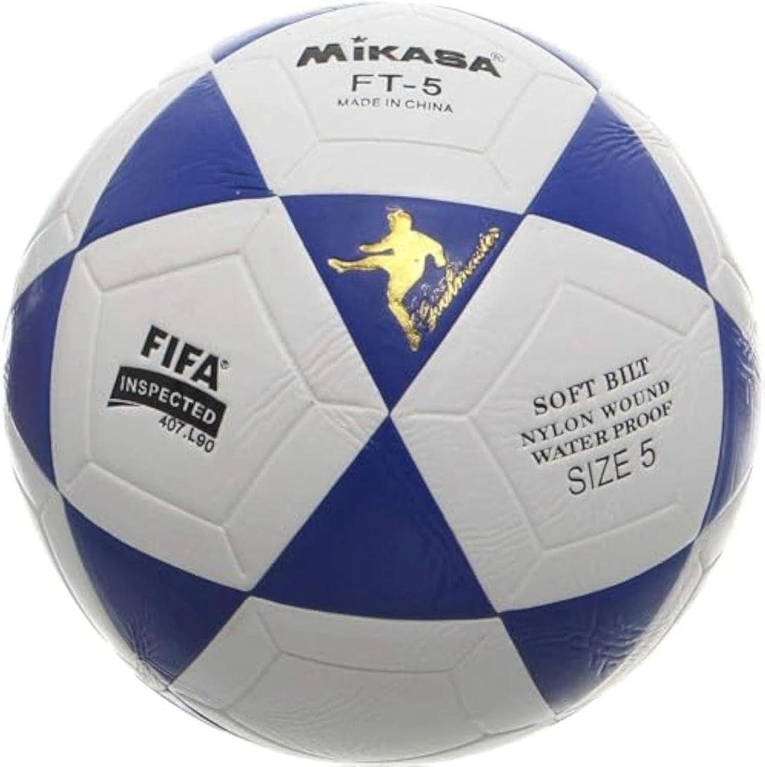 TRUE FIT®Mikasa Blue Soccer Ball - Size 5