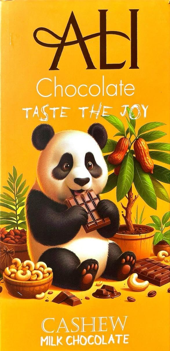 ALI Chocolate Milk Chocolate with Cashew, 80g