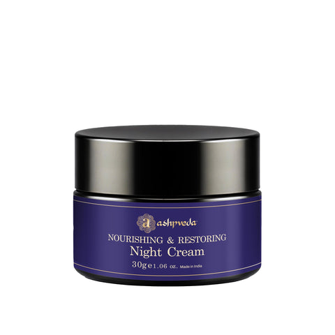 Ashpveda Skin Perfect Sandalwood & Saffron Night Cream for Skin Whitening and Brightening - 50g