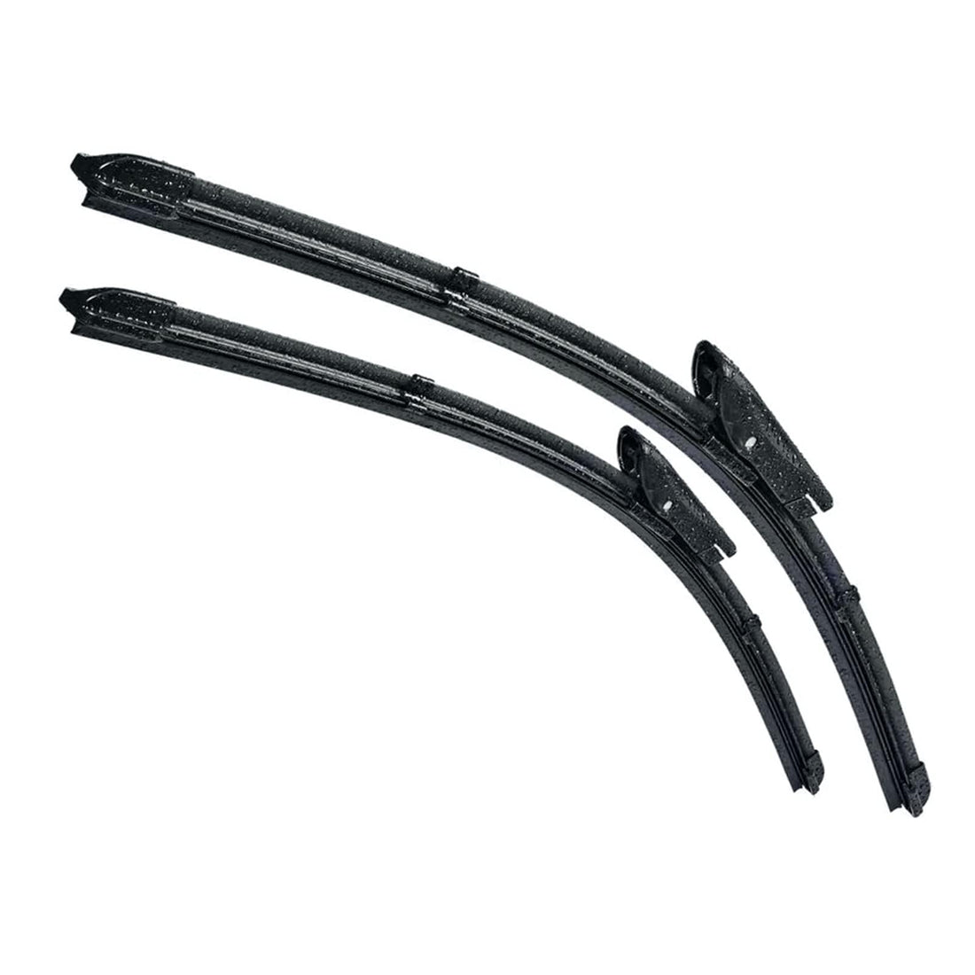Windshield Wiper Blades Kit Compatible with Peugeot 301 Model S550 28" Driver and 17 Passenger Side with Bayonet Mounting System