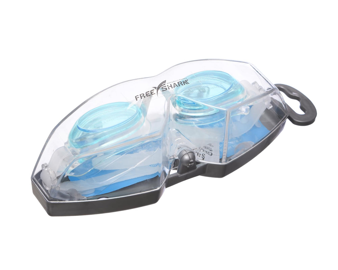 5102 High Quality Swimming Goggles For All Ages & Genders, Fog & Water Resistant - Blue