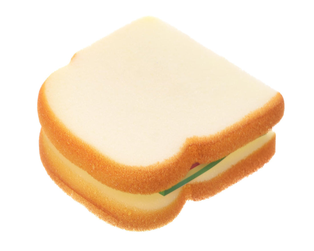 Elmaayergy A72 Sticky Note, Toast Shape With Durable Material, Suitable For School And Home