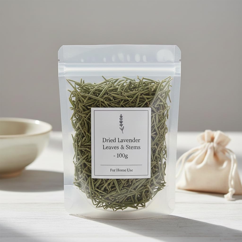 Dried Lavender with Leaves, 100g, Relaxation, Home Fragrance and Clothes