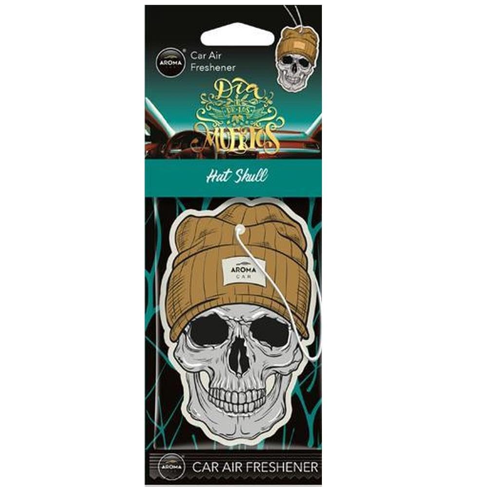 Muertos Hat Skull: Enchanting Aroma Car Freshener