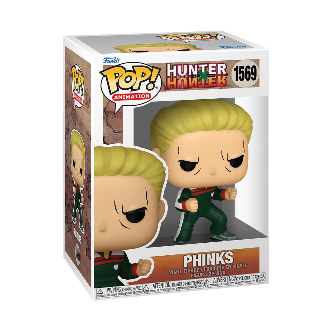 Funko Pop! Animation: Hunter X Hunter - Phinks Magcub - Hunter X Hunter (HXH) - Collectable Vinyl Figure - Gift Idea - Official Merchandise - Toys for Kids & Adults - Anime Fans