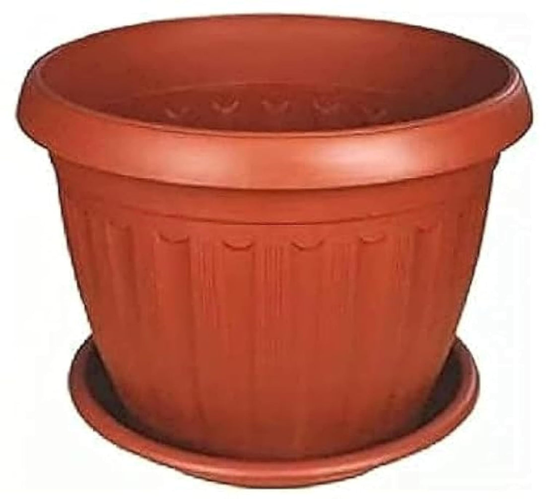 German Plant Pot, 25cm, 3 Pieces