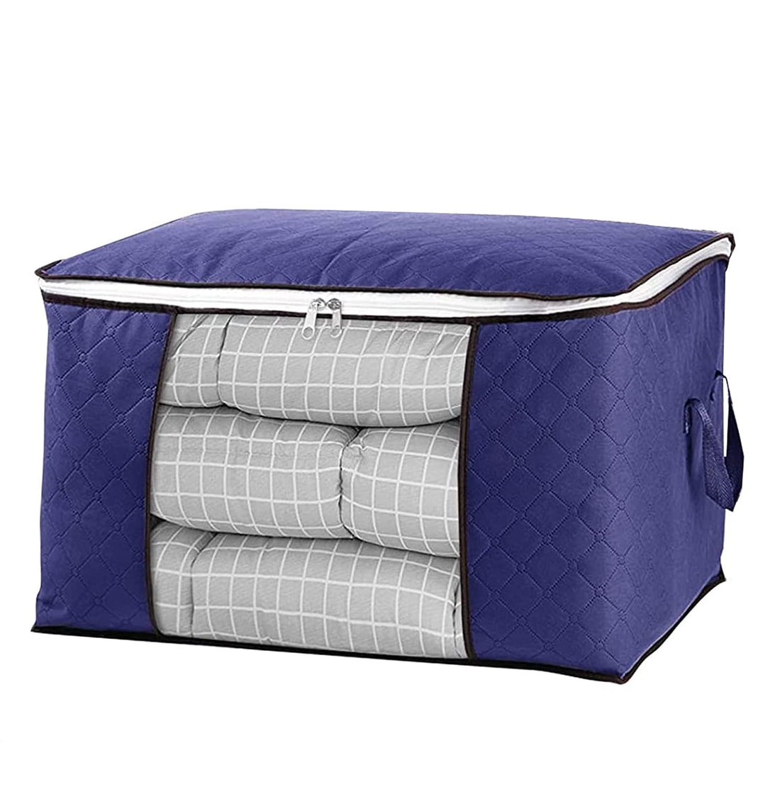 Storage clothes bag (short, dark blue)