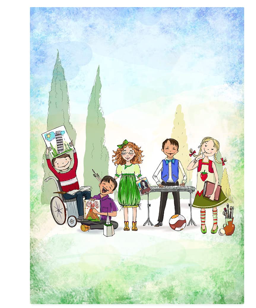 Canvas Art Painting for Wall- Art Brings Happiness and Joy , 2724672647681